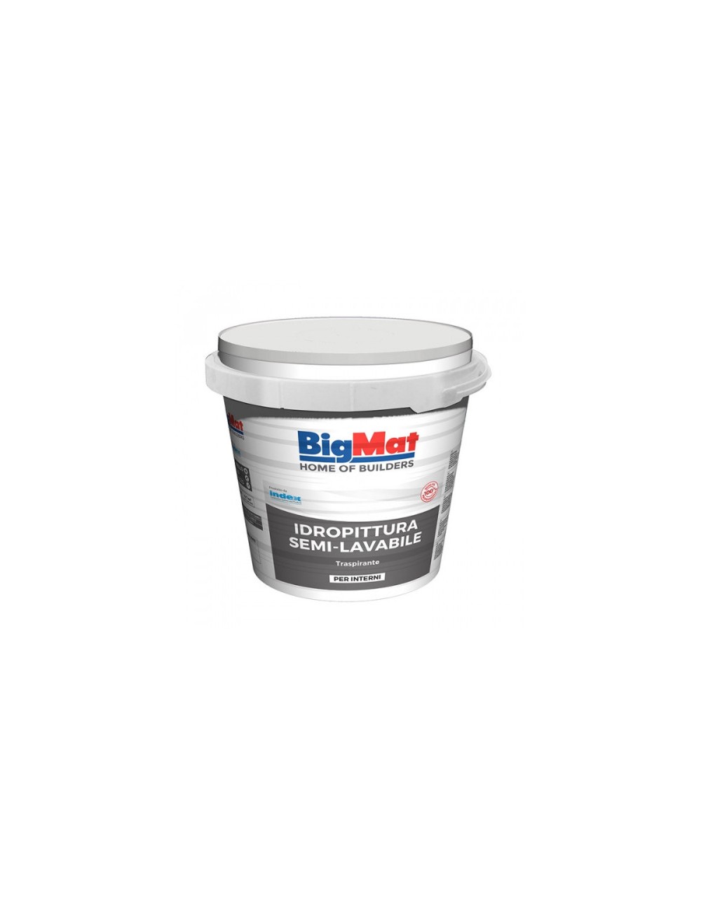 Pittura Bigmat Semilavabile / 14 lt / by Index