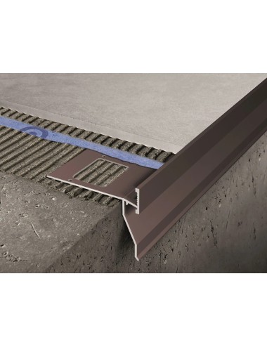 Proterrace Drain FDP / Profilo Gocciolatoio / Testa di moro / 2,7 ml / H.75 mm / SP.10