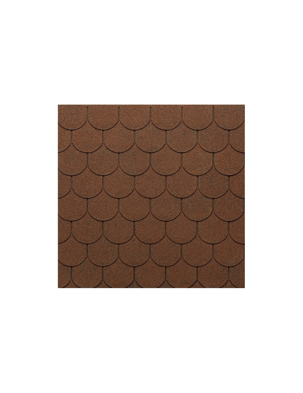 Tegola Canadese Castor Ecoroof / Marrone / (traditional) Mixed Brown