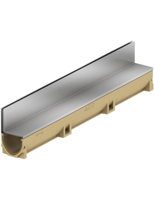 Caditoia a Fessura / Tipo a "L" / L.1000 x h.40 / per canale da 10