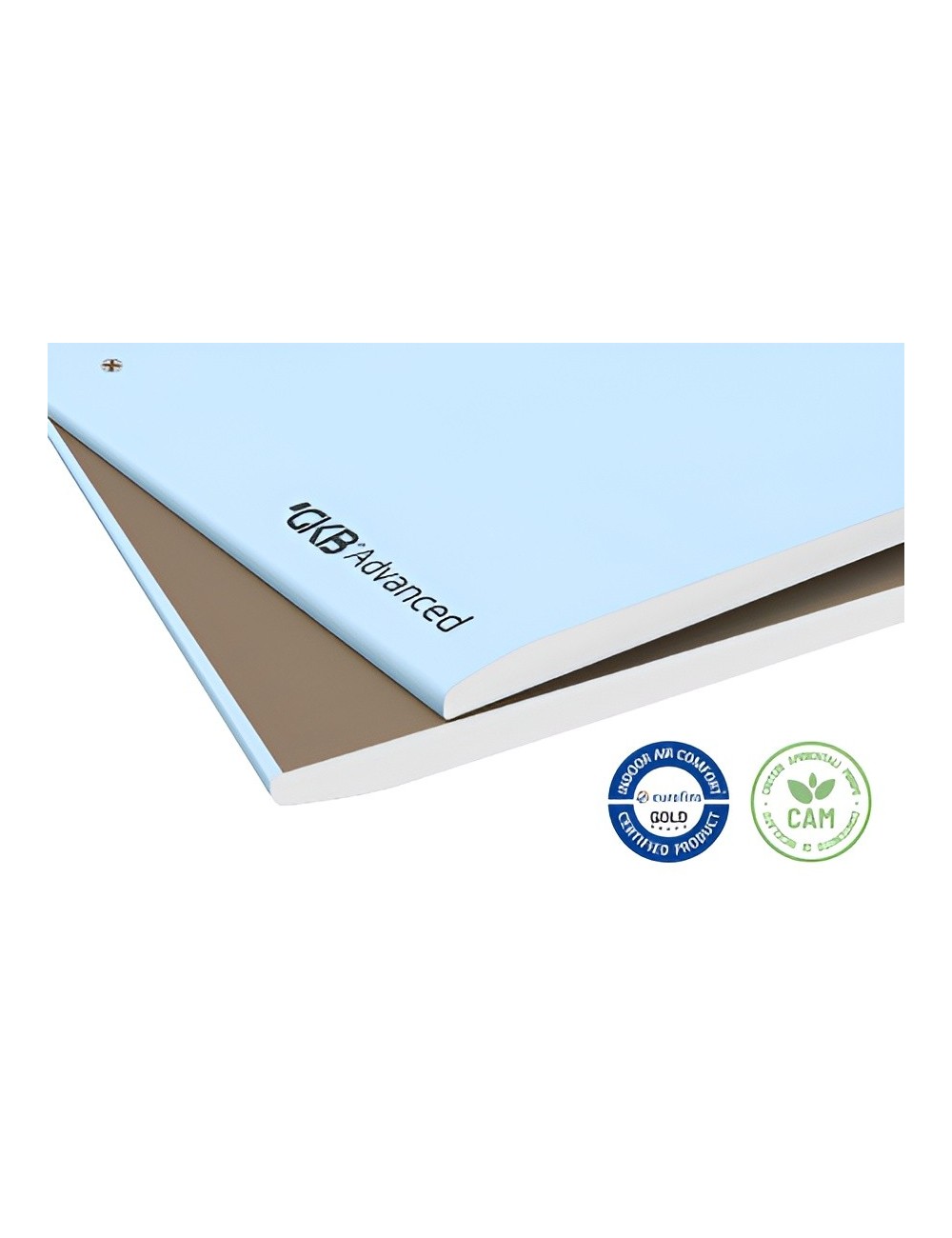 Cartongesso Knauf GKB Advanced / SP 12,5 / 1200x2000