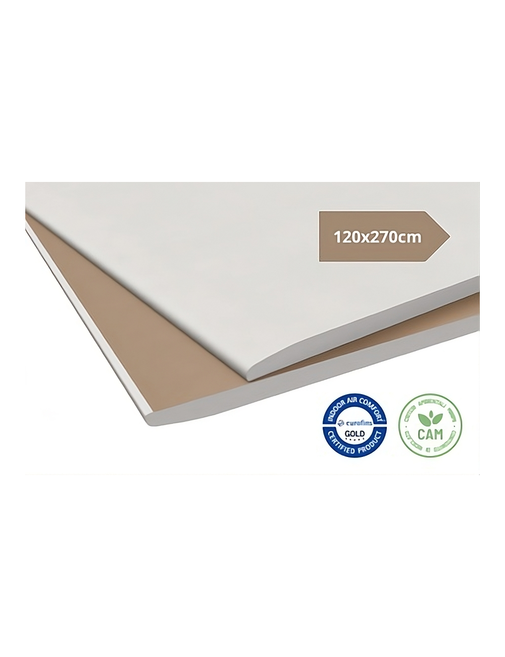 Cartongesso Knauf GKB (a) / SP 12,5 / 1200x2700 (da 2 metri e settanta)
