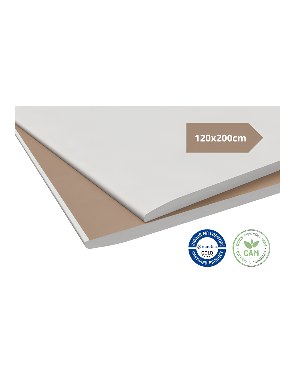 Cartongesso Knauf GKB (a) / SP 12,5 / 1200x2000 (da 2 metri)