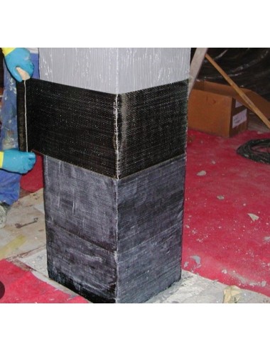 SikaWrap 300c / Tessuto Fibra di Carbonio / 300 gr/mq / H 0,30 x 50 ml