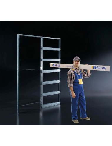 Controtelaio ECLISSE / Cartongesso kit da assemblare / 90x210