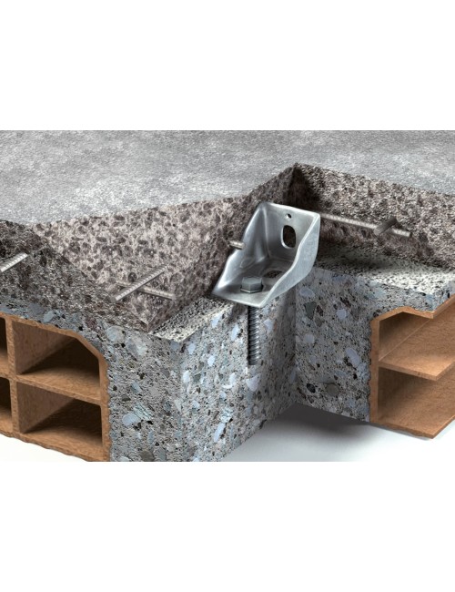 Connettori LECA per calcestruzzo CENTRO STORICO con vite d.10