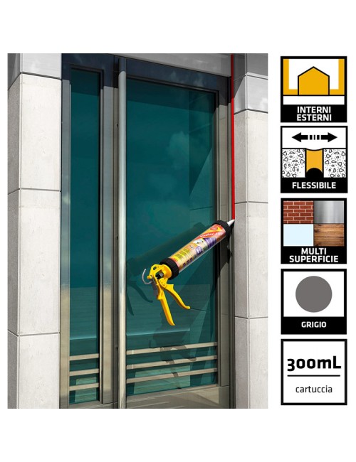 Sikaflex 11 fc grigio chiaro 300ml