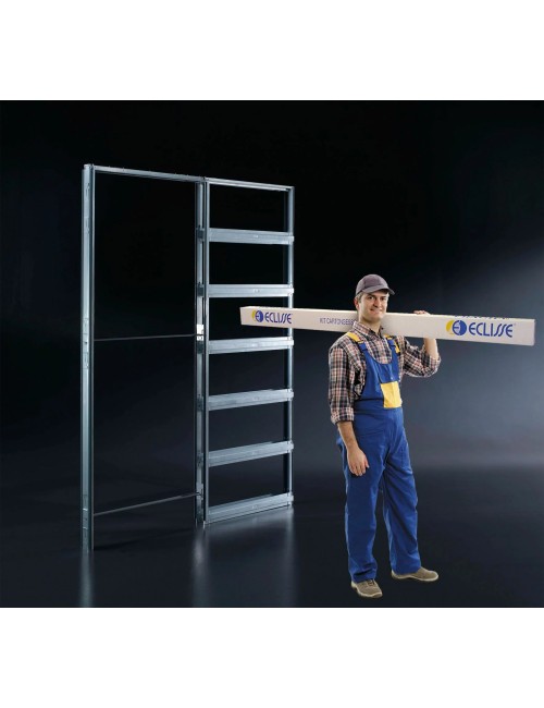 Controtelaio eclisse 80x210 syntesis scorrevole filomuro / cartongesso kit