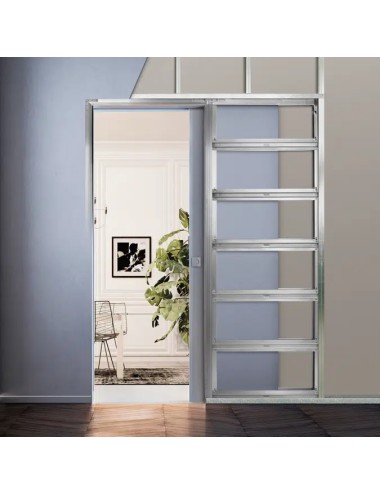 Controtelaio eclisse 70x210 syntesis scorrevole filomuro / cartongesso kit