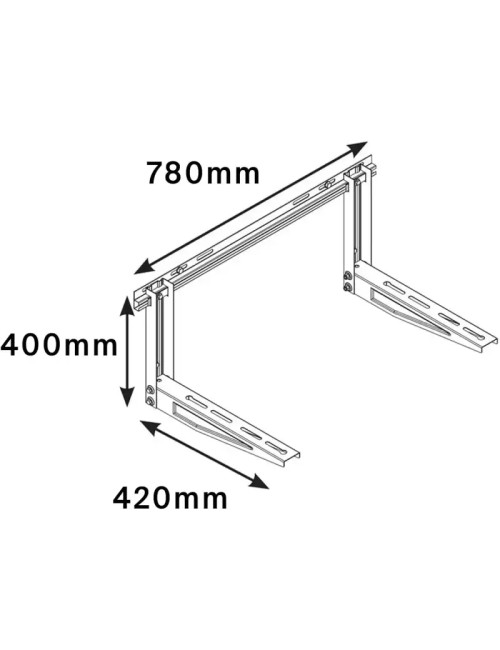 Mensole per condizionatori fischer