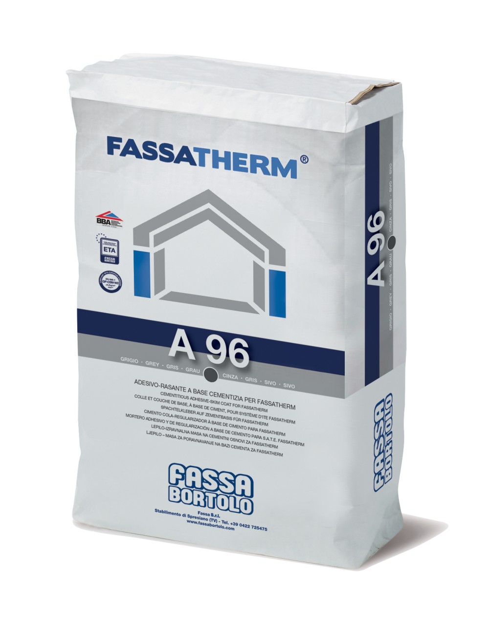 A96 Fassa / Bianco / 25 kg
