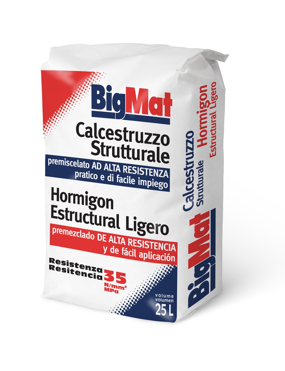 Calcestruzzo alleggerito strutturale LECA 1600  BIGMAT