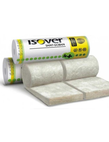 Lana vetro ISOVER CLIMCOVER ROLL ALU / rotoli con alluminio / spessore 5 cm