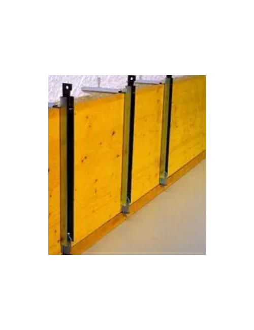 Montanti zincati ad U cm.100 con gancio