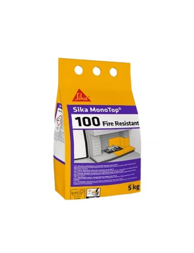 Malta refrattaria SIKA MONOTOP 100 FIRE RESISTANT 5kg.