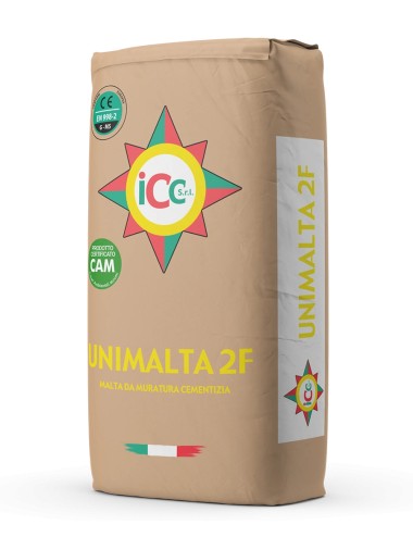 Unimalta icc 25 kg malta per muratura m5