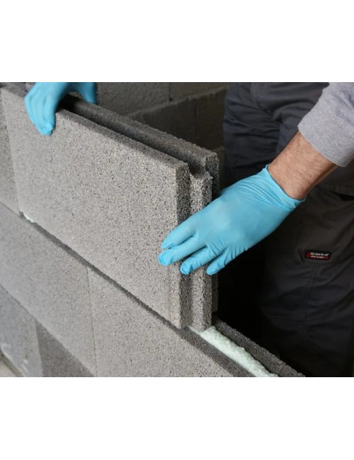 Blocchi argilla / lecablocco semipieno lecalite / misure 8x28x55