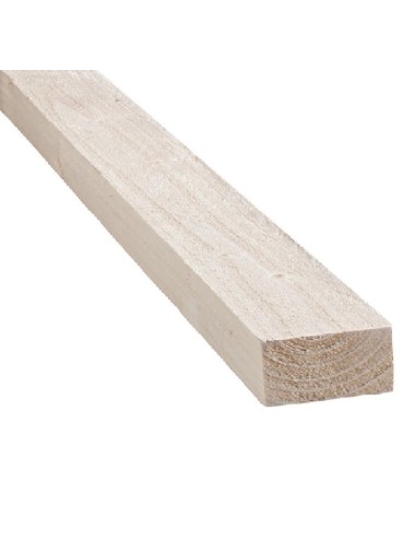 Murali abete / listello grezzo /  cm.2,5x5 / lunghezza 4 metri