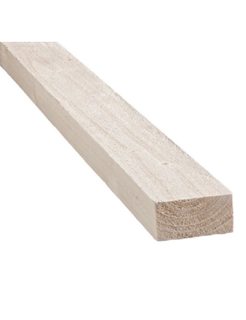 Murali abete / listello grezzo /  cm.2,5x5 / lunghezza 4 metri