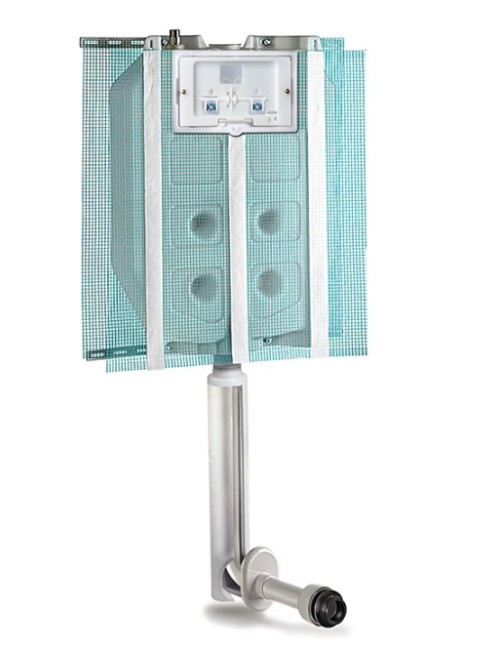 Cassetta di scarico ad incasso ECOPUCCI senza 9 LT/ 4LT