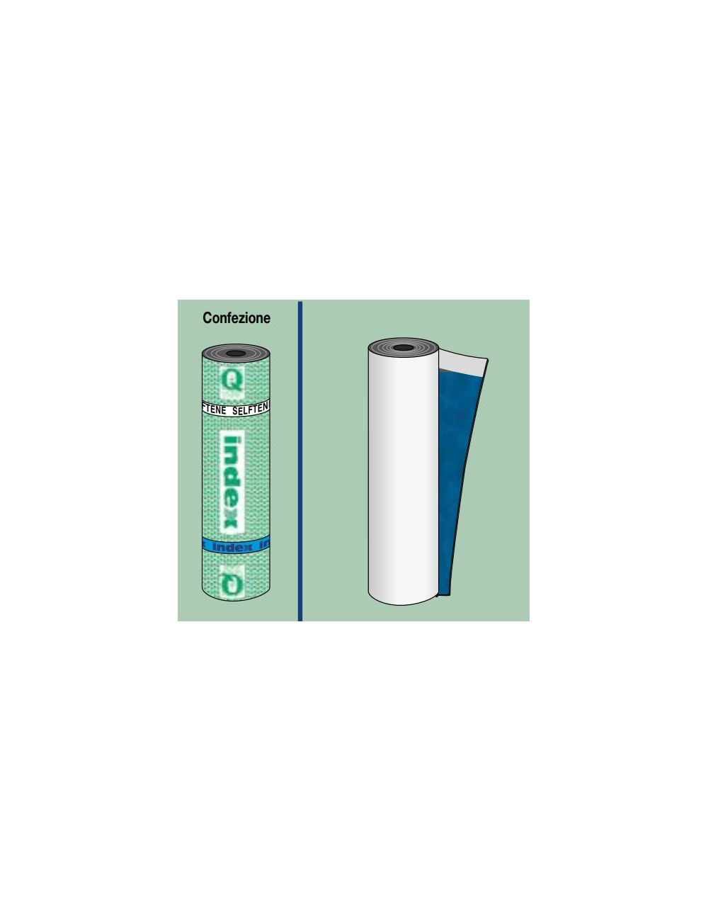 Guaina Autoadesiva Index Selftene / -15° / 3 mm / Base EP Guaina Autoadesiva Index Selftene / -15° / 3 mm / Base EP