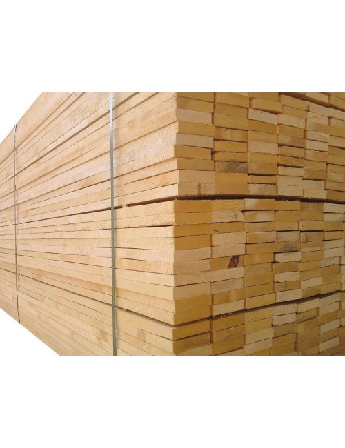 Mezzanelle sottomisure abete / prismate da 12 cm / lunghezza 4 metri