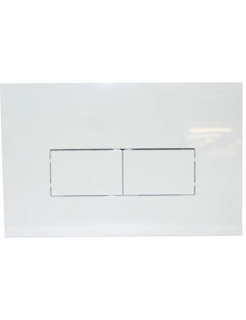 Placca per cassetta incasso ECOPUCCI /  bianco lucido / spessore 4 .7 mm