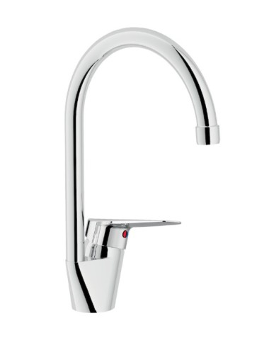 Miscelatore Lavello Cucina Blues / collo alto / Cromo / Nobili
