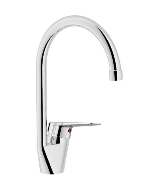 Miscelatore Lavello Cucina Blues / collo alto / Cromo / Nobili