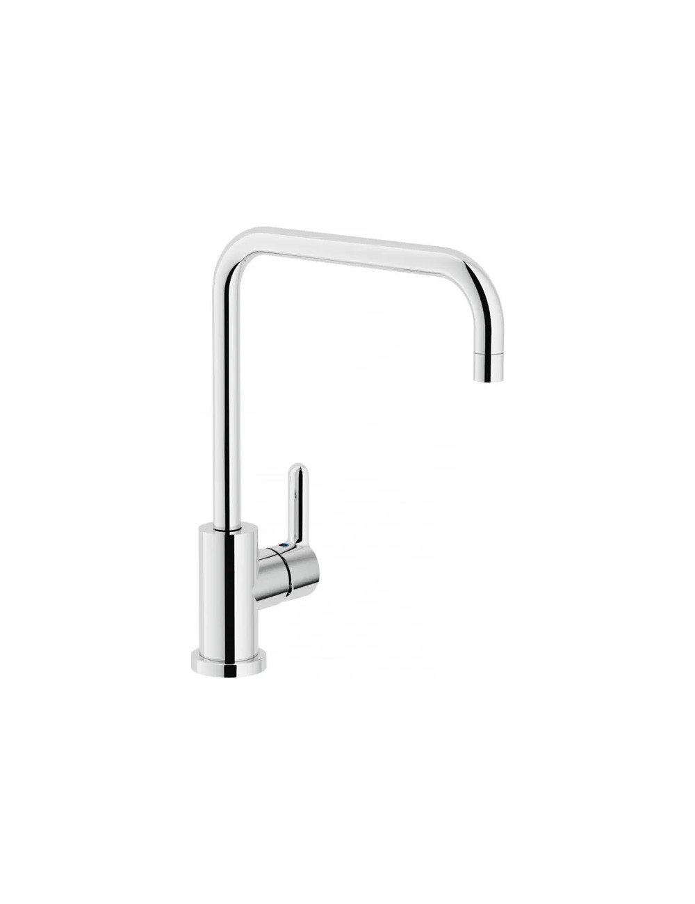 Miscelatore Lavello canna girevole quadro ABC  Cromo Nobili