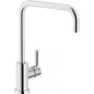 Miscelatore Lavello canna girevole quadro ABC  Cromo Nobili