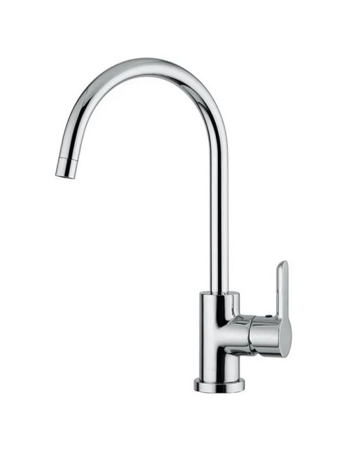 Miscelatore Lavello canna girevole ombrello ABC / Cromo / Nobili