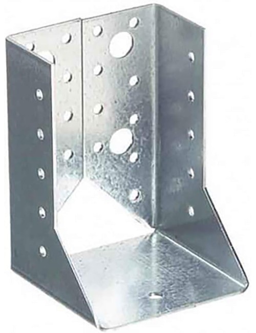 Scarpa d'ancoraggio con ali interne 120x160 mm / zincate