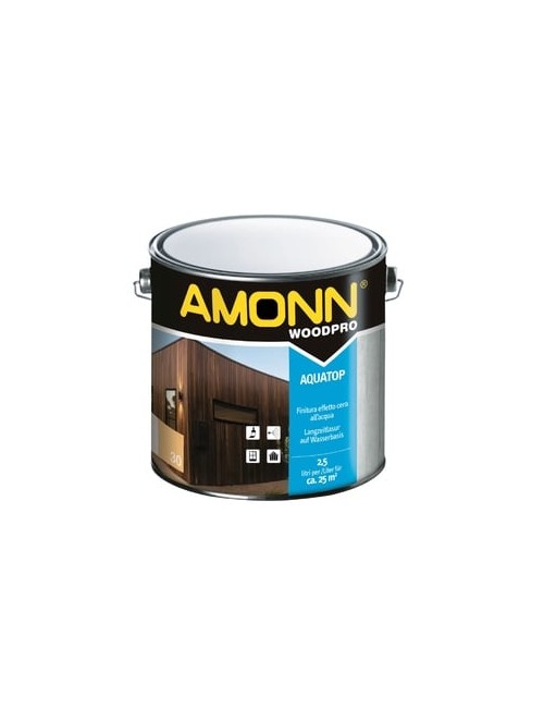 Amonn aquatop  / cera Impregnante lucida / incolore 00 / 2,5 lt / base acqua