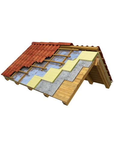 Fibra di legno pavatherm / spessore 100 mm. / pannelli da 110x60 cm