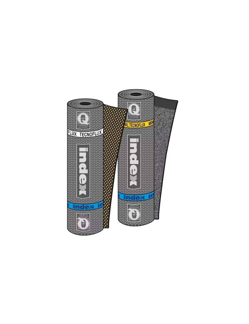 Guaina Index Tecnoflux / -10° / 4,5 kg / Mineral grigia