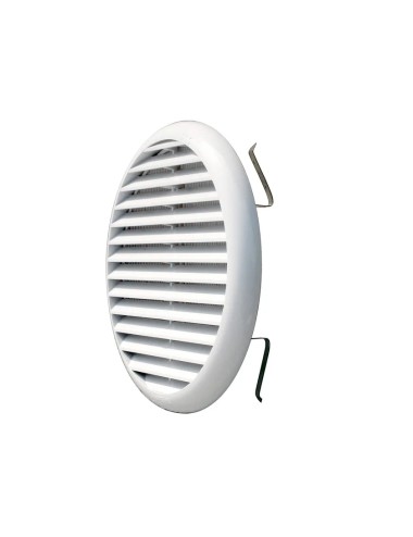 Griglia di ventilazione aerazione / diametro 175 mm./  plastica bianca