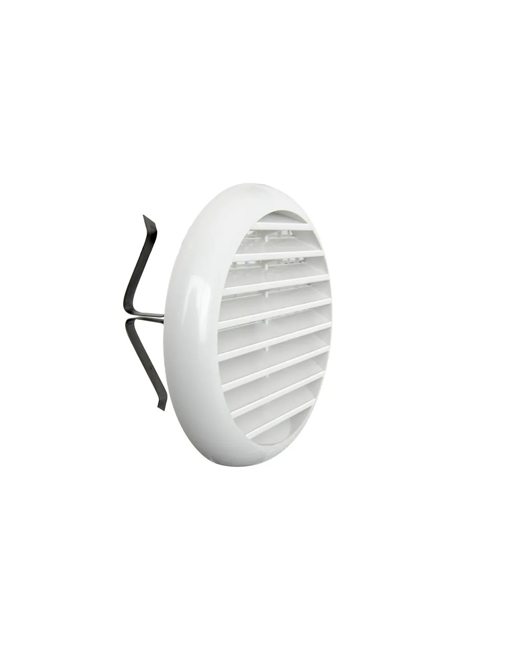 Griglia di ventilazione aerazione / diametro 106 mm./  plastica bianca