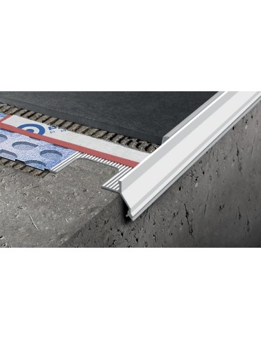 Proterrace ECO DRIP / Profilo gocciolatoio / Alluminio Bianco / 2,7 ml / H 40 mm / SP 10 mm