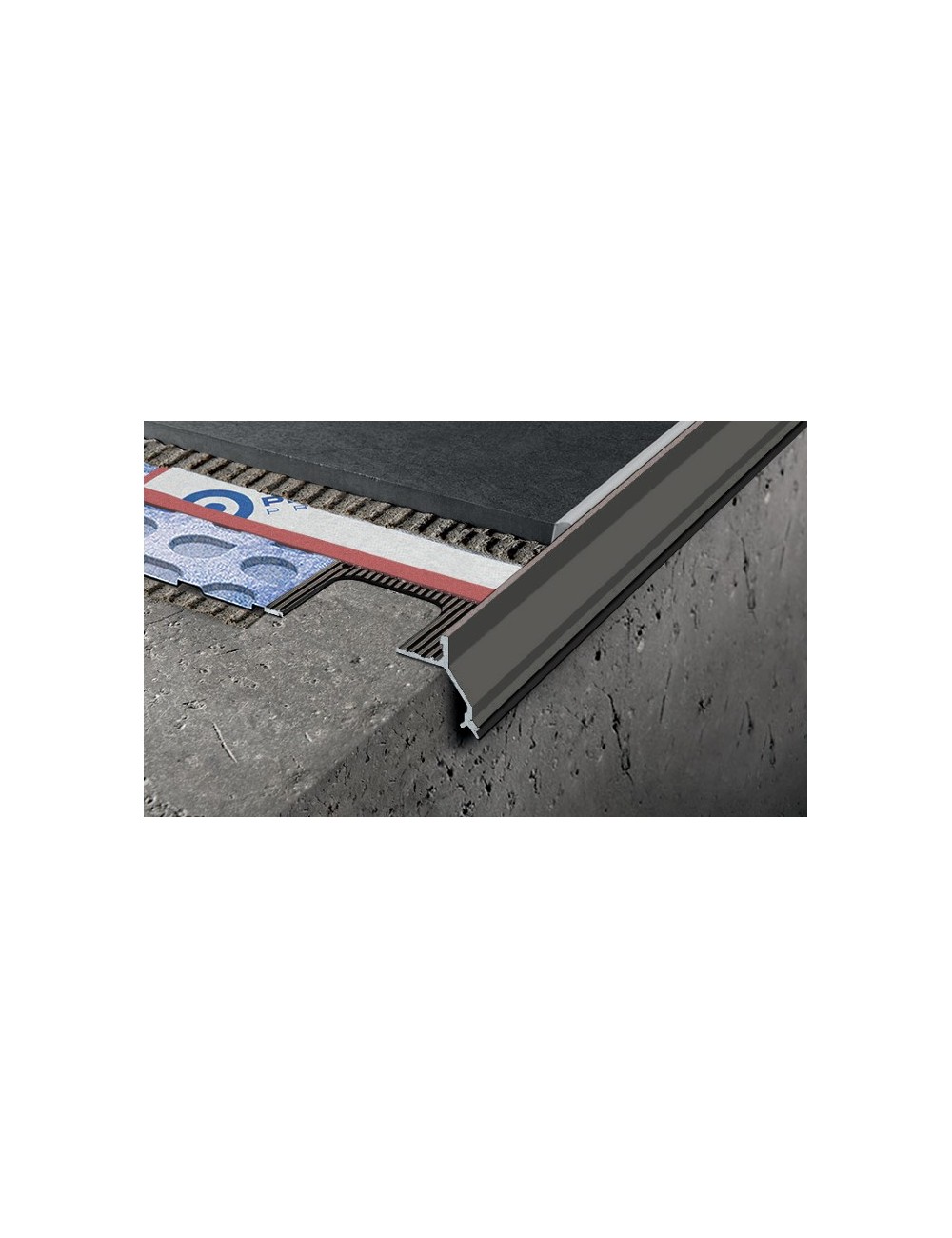 Proterrace ECO DRIP / Profilo gocciolatoio / Testa di moro / 2,7 ml / H 40 mm / SP 10 mm