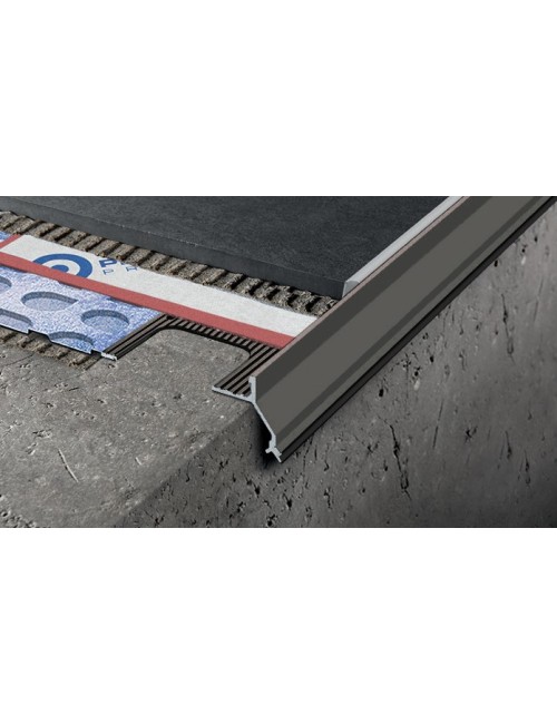 Proterrace ECO DRIP / Profilo gocciolatoio / Testa di moro / 2,7 ml / H 40 mm / SP 10 mm