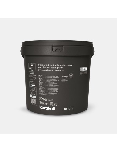 Exence base flat fondo per interni lt.4  kerakoll
