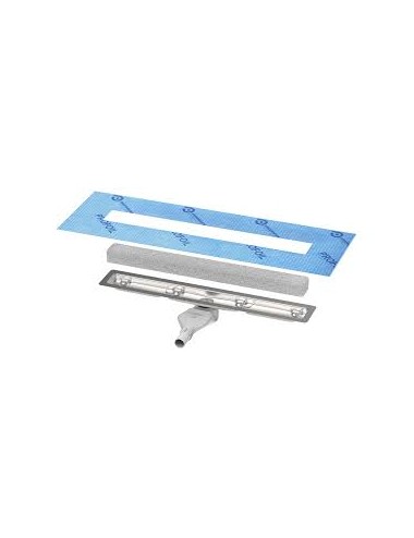 Canalina proshower base l pro acc.sup.lucido 90x5.5 senza griglia