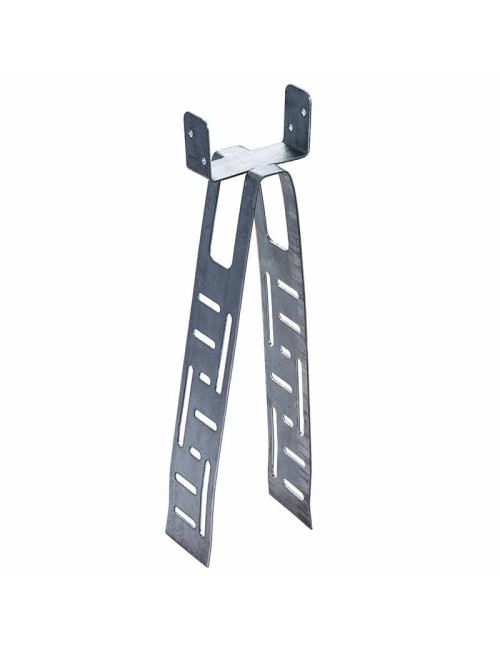 Staffa porta listello di colmo zincate