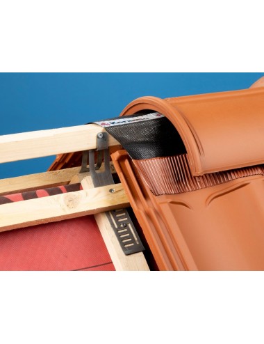 Staffa porta listello di colmo zincate