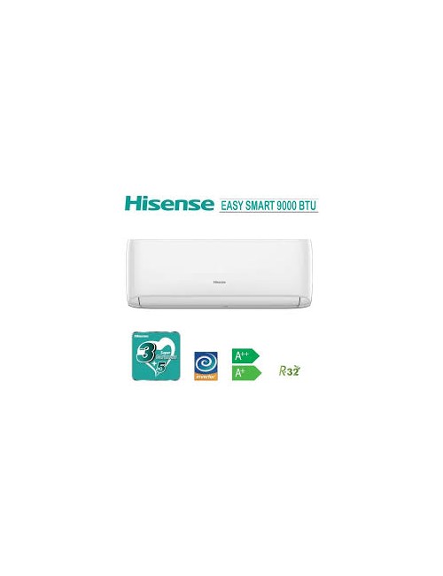 Condizionatore hisense 9000 btu r32 easy smart wi-fi