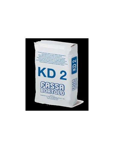 Kd2 fassa intonaco premiscelato fibrato 25kg