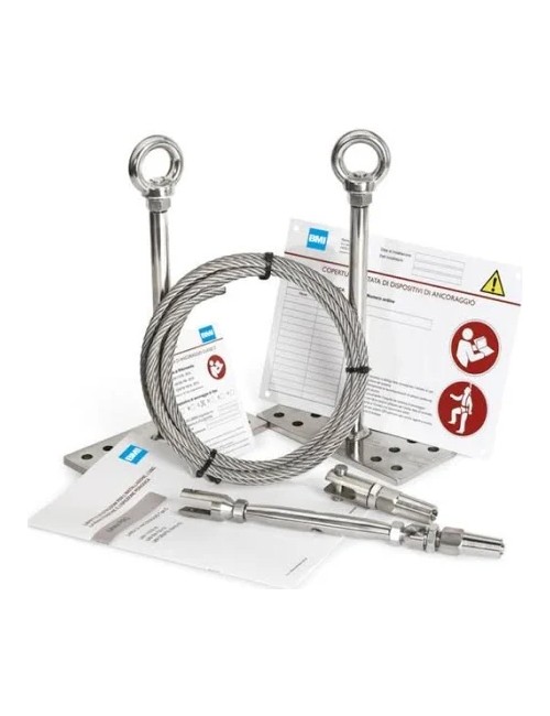 Vitasafe kit lineavita h.300 base piana 20mt