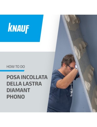 Cartongesso Knauf Diamant Phono / 12,5+20 / 1200x3000 / c/fibra