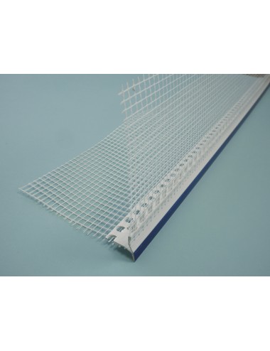 Paraspigolo Gocciolatoio Rompigoccia / PVC c/rete / 2,5ml